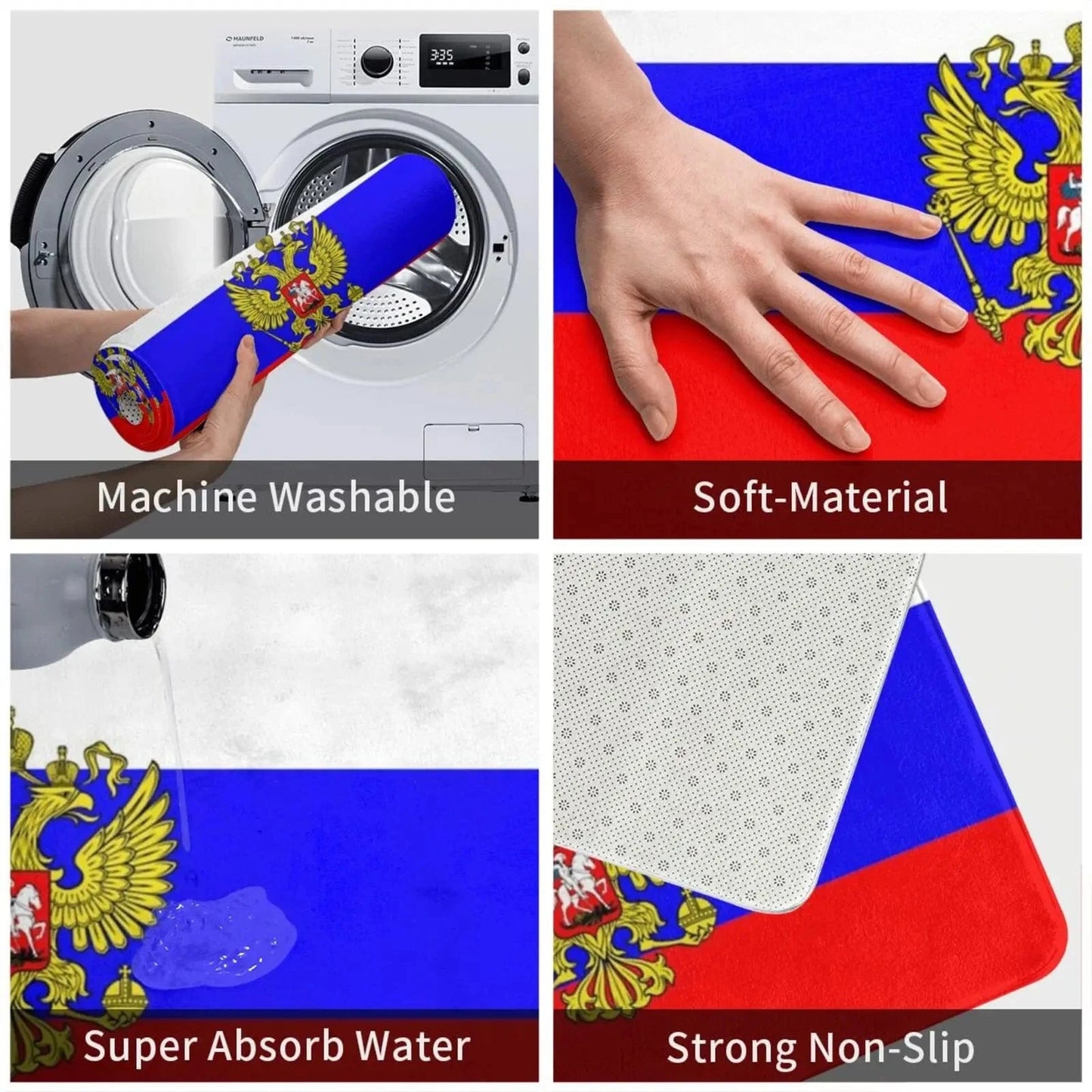 Russian Flag Doormat