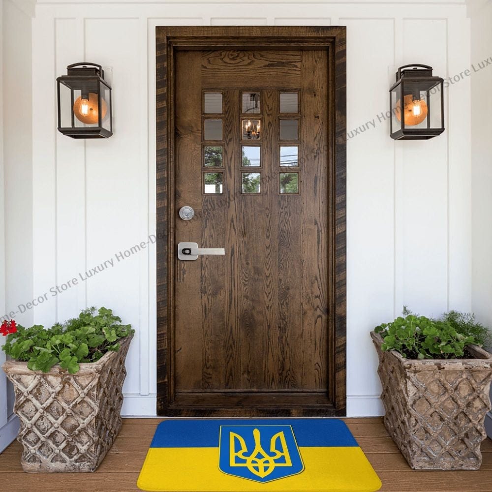 Ukraine Flag Doormat