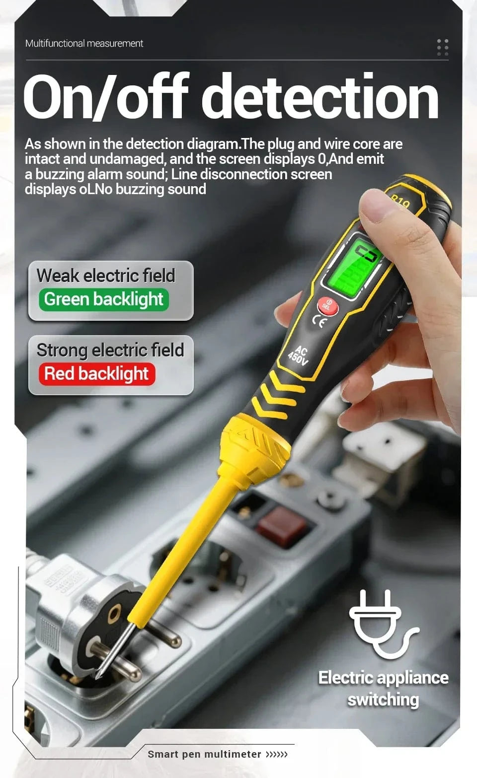 Multi-function Voltage Detector Pen