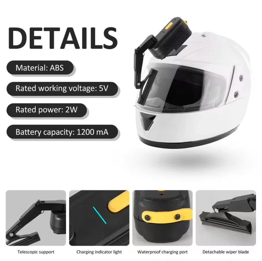 HELMET WINDSHIELD WIPERS