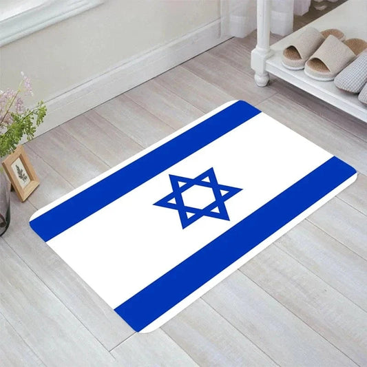 Israel Flag Doormat