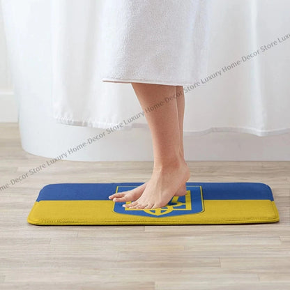 Ukraine Flag Doormat