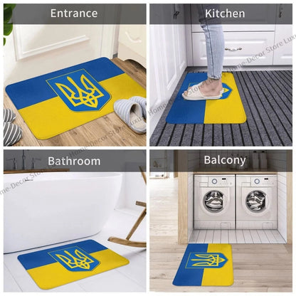 Ukraine Flag Doormat