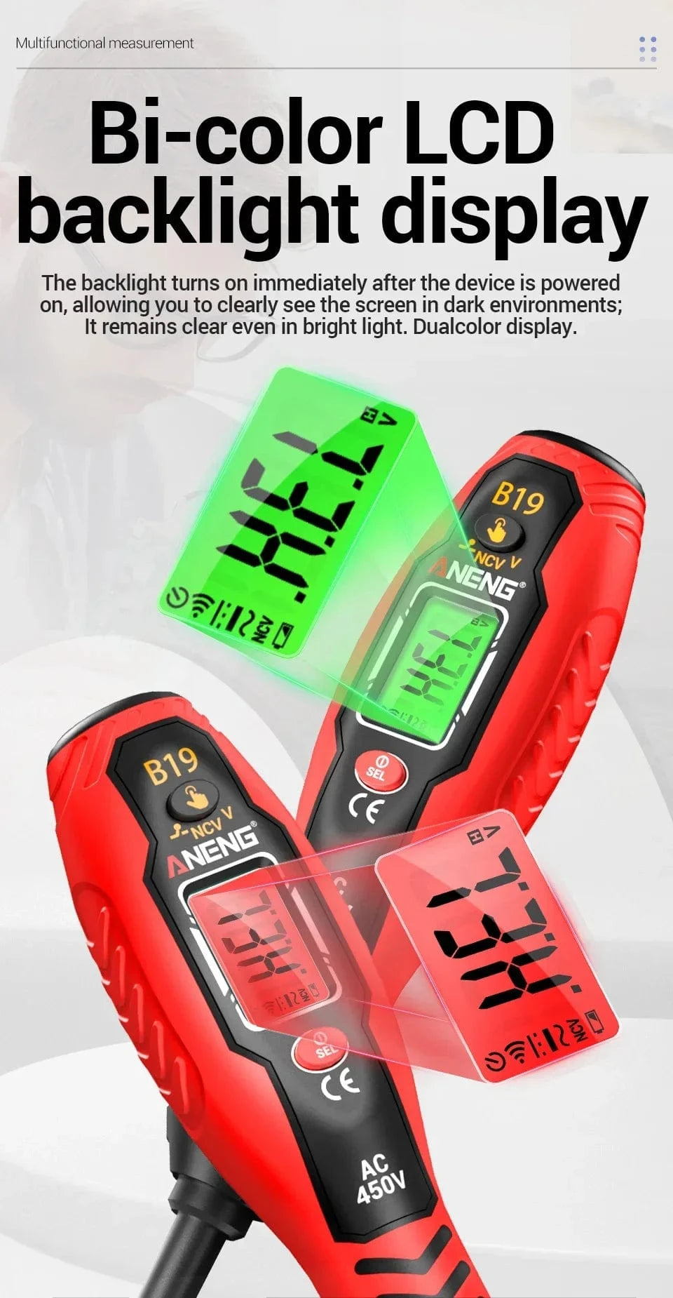 Multi-function Voltage Detector Pen