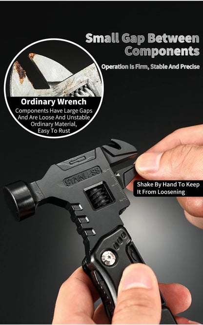 Tight tolerances between wrench components