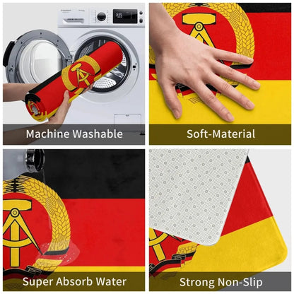 German Flag Doormat